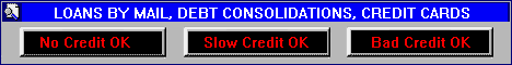 Bad Credit Auto Loans, Personal Loans, Home Loans, Unsecured Loans